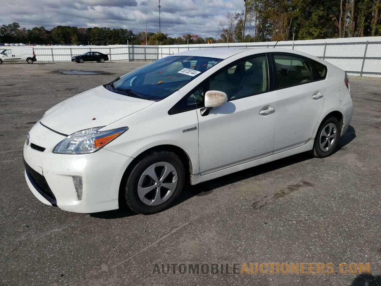 JTDKN3DU8E0390801 TOYOTA PRIUS 2014