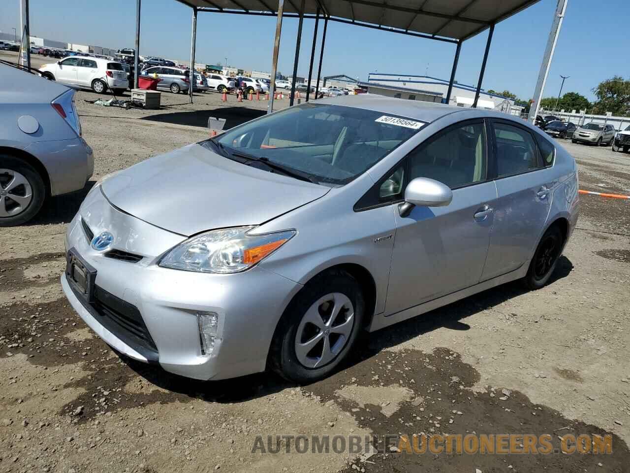 JTDKN3DU8E0394511 TOYOTA PRIUS 2014