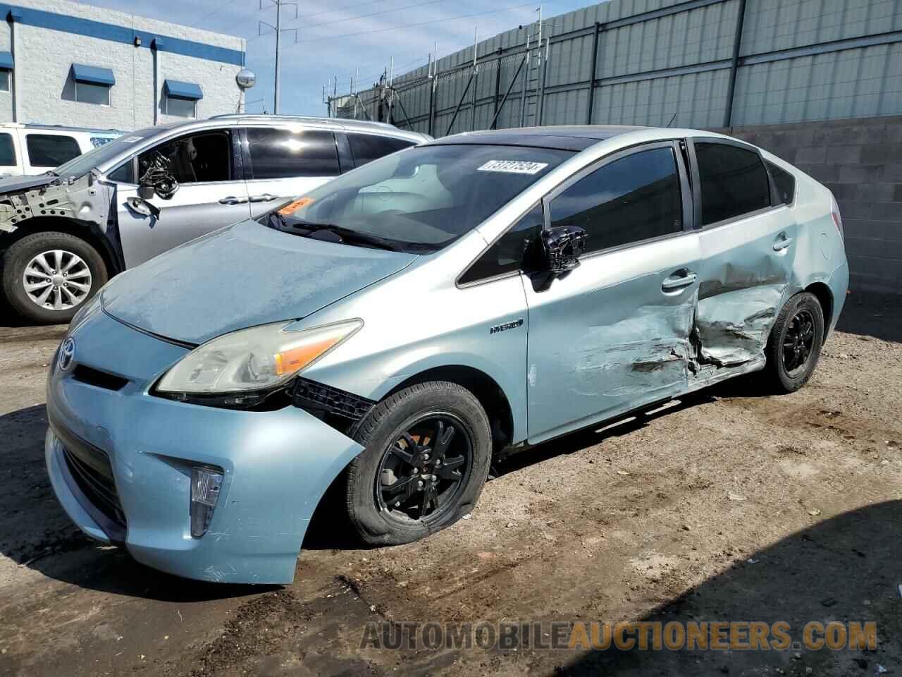 JTDKN3DU8E1753754 TOYOTA PRIUS 2014