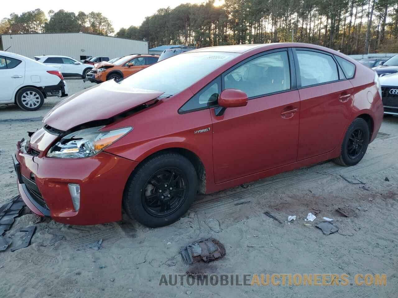 JTDKN3DU8E1764964 TOYOTA PRIUS 2014