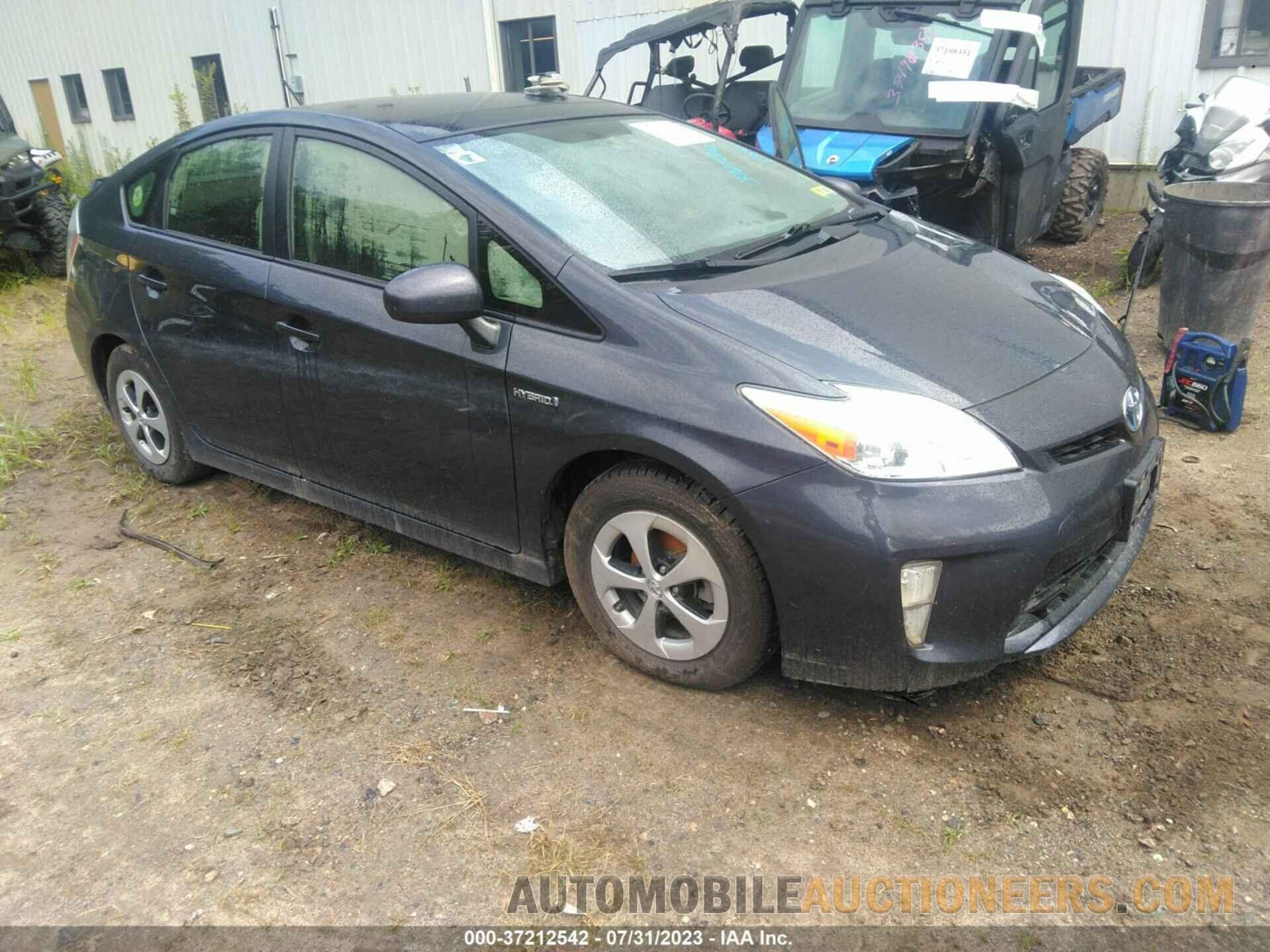 JTDKN3DU8F0397412 TOYOTA PRIUS 2015