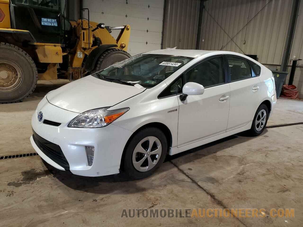 JTDKN3DU8F0399287 TOYOTA PRIUS 2015