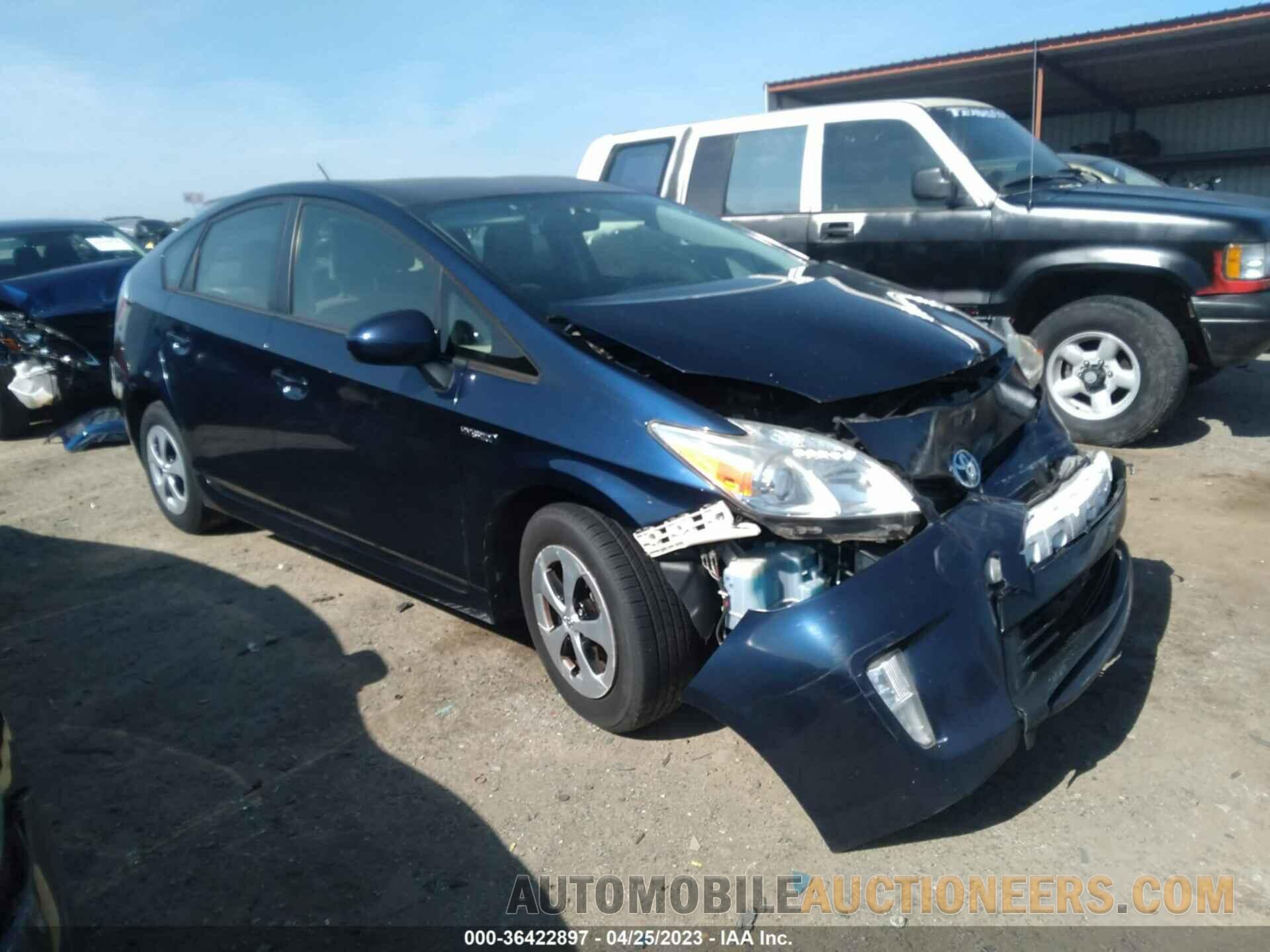 JTDKN3DU8F0400289 TOYOTA PRIUS 2015