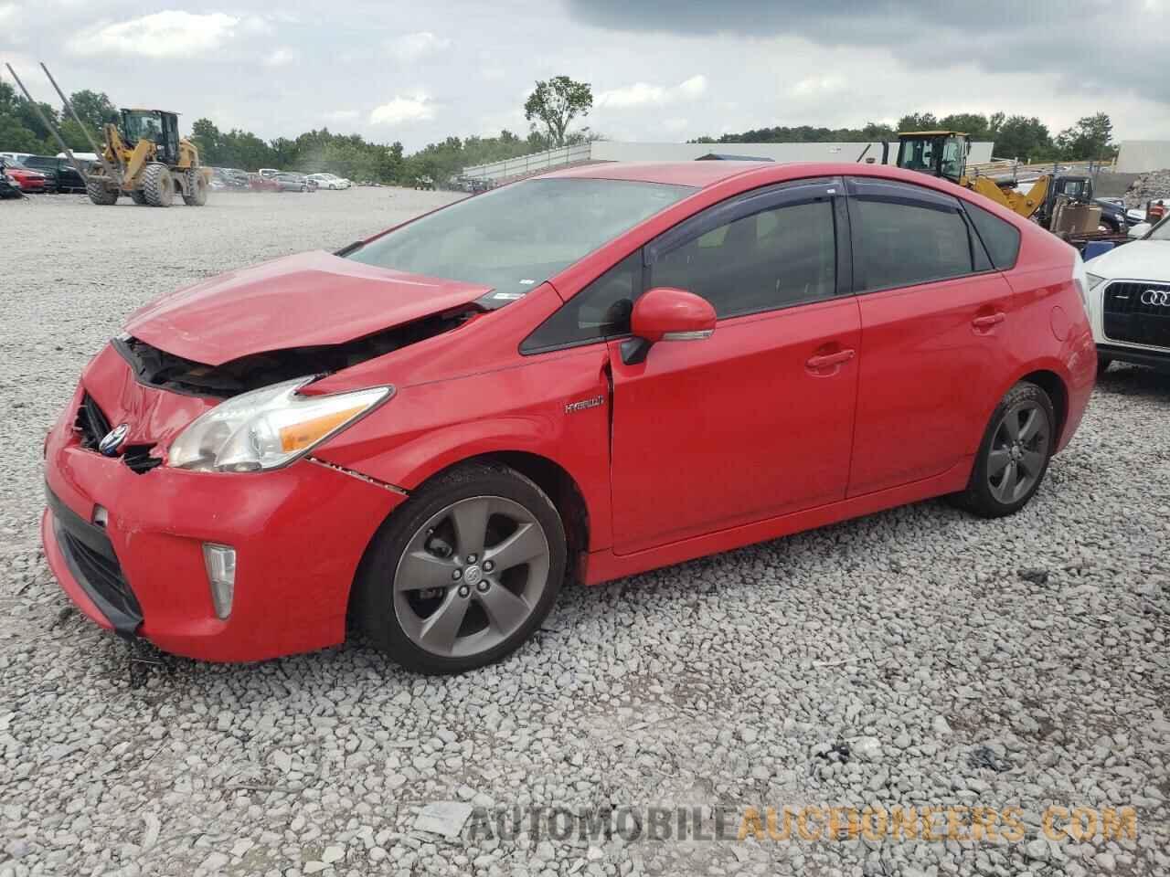 JTDKN3DU8F0407534 TOYOTA PRIUS 2015