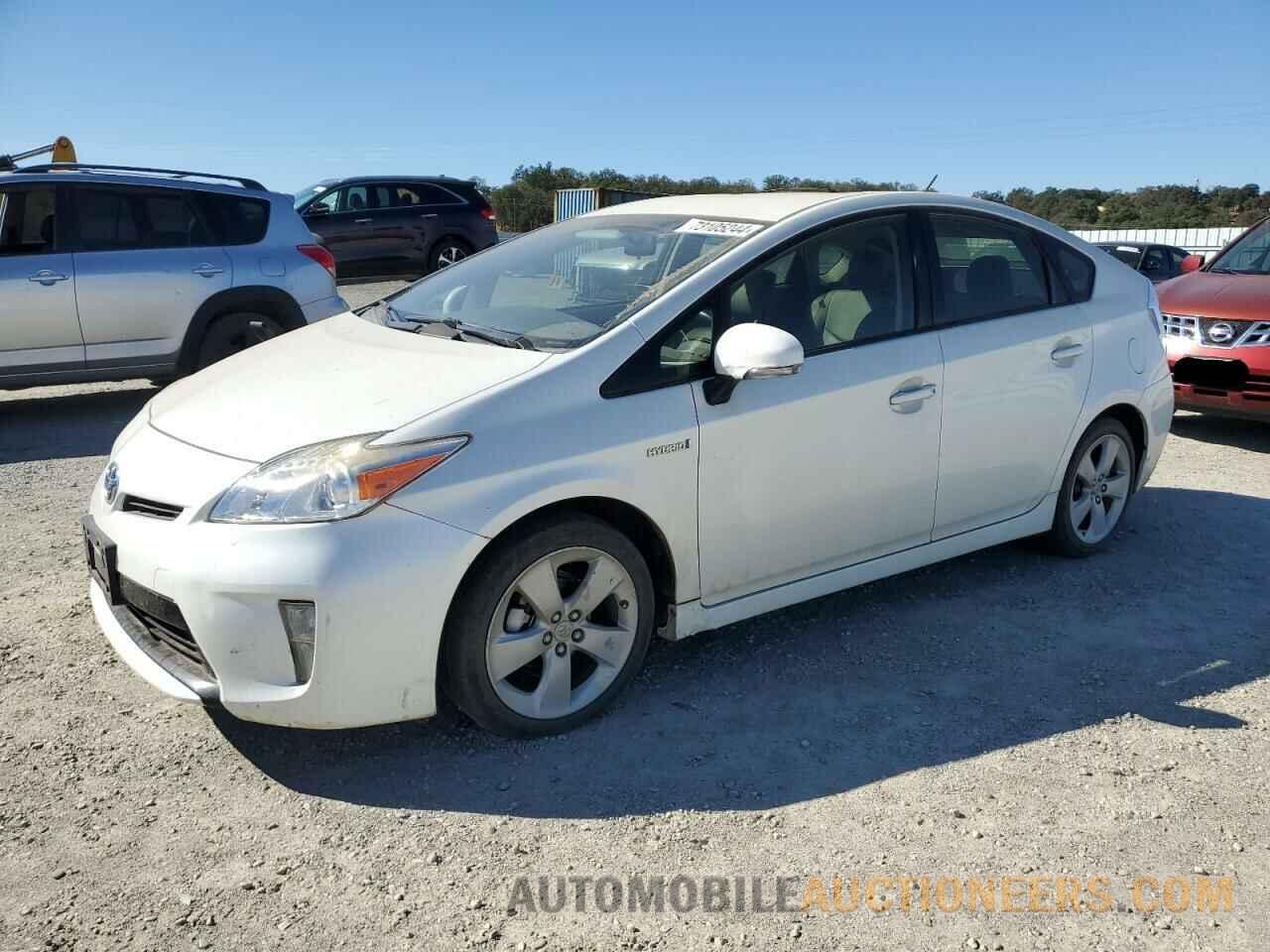 JTDKN3DU8F0411146 TOYOTA PRIUS 2015