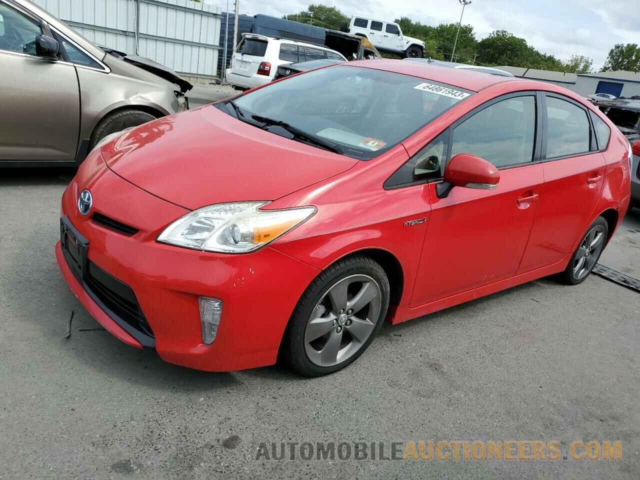 JTDKN3DU8F0413754 TOYOTA PRIUS 2015