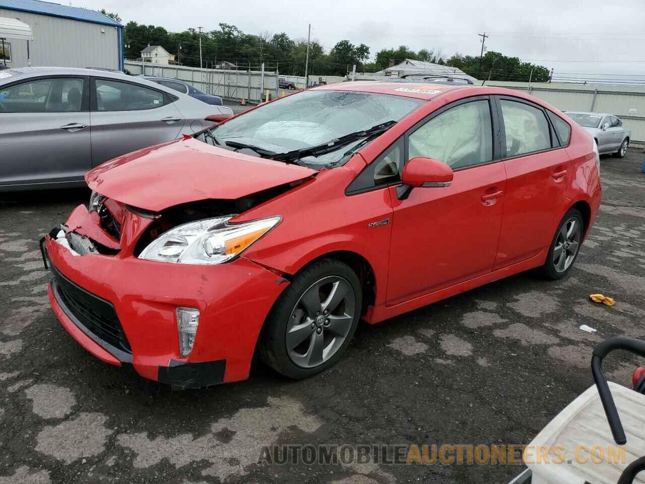 JTDKN3DU8F0416783 TOYOTA PRIUS 2015