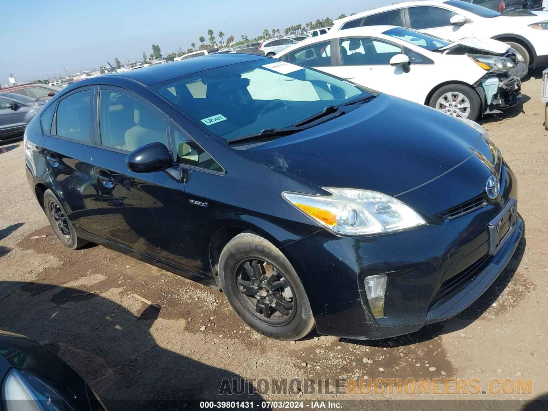 JTDKN3DU8F0434166 TOYOTA PRIUS 2015