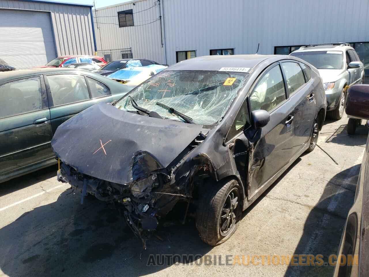 JTDKN3DU8F0438380 TOYOTA PRIUS 2015