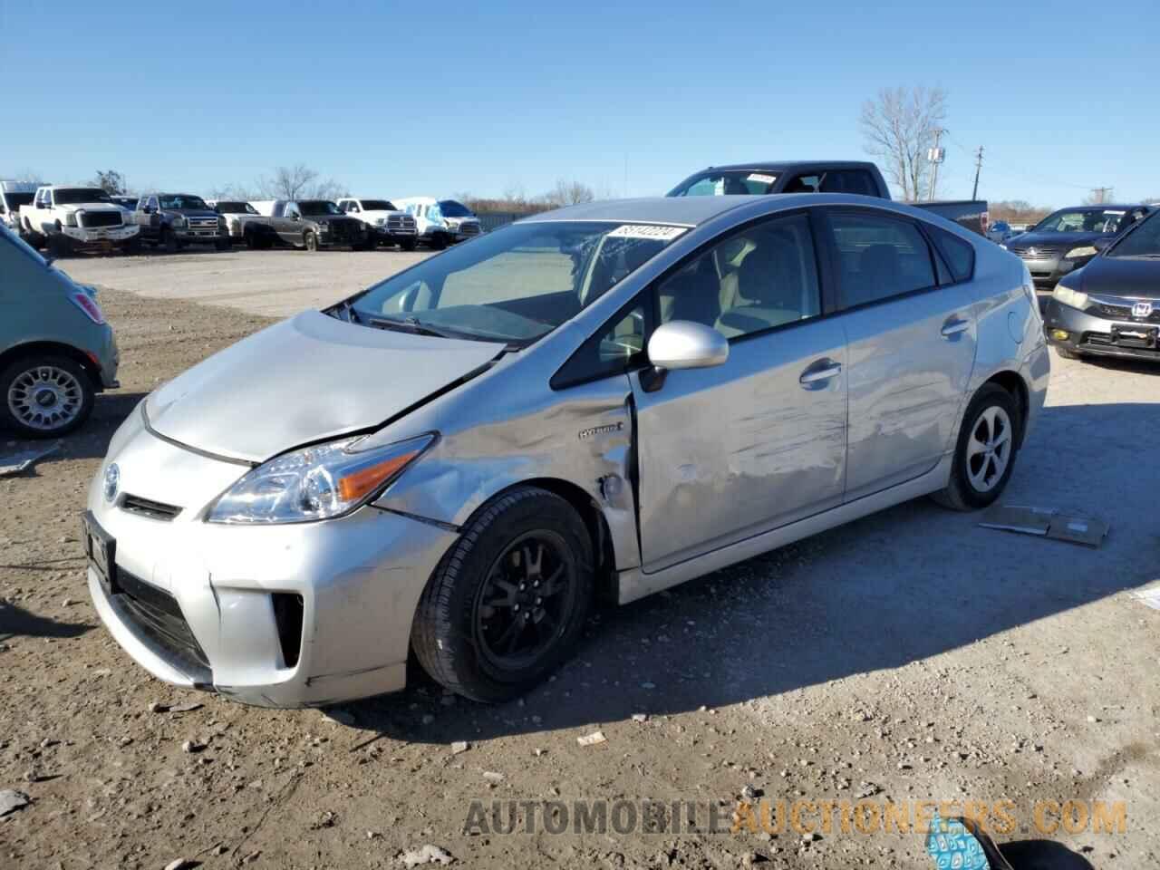 JTDKN3DU8F0439254 TOYOTA PRIUS 2015