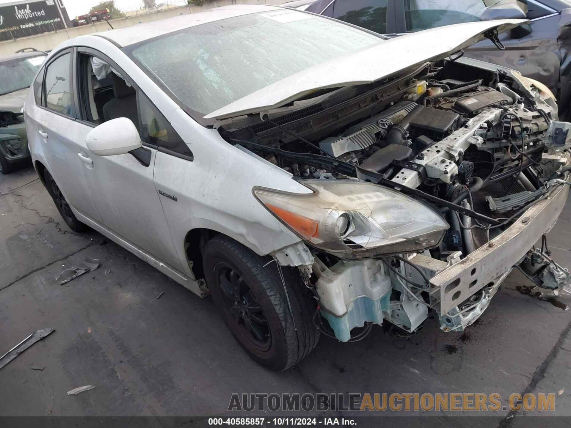 JTDKN3DU8F0443059 TOYOTA PRIUS 2015