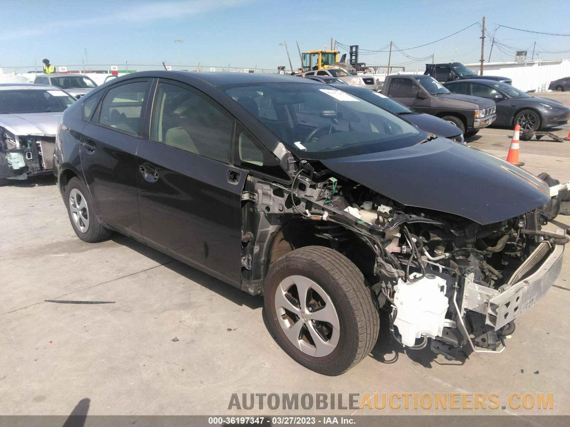 JTDKN3DU8F0443272 TOYOTA PRIUS 2015