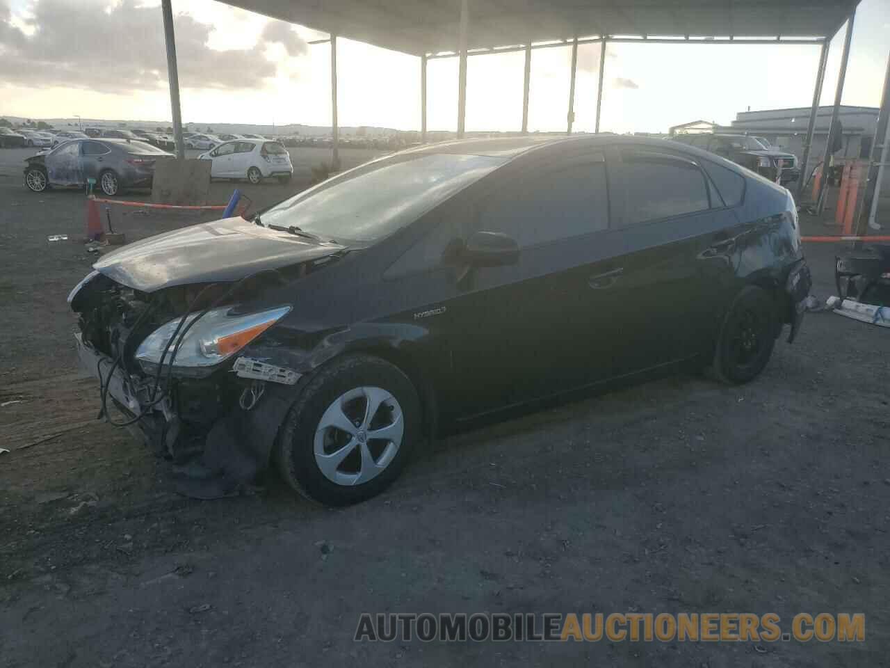 JTDKN3DU8F0447239 TOYOTA PRIUS 2015