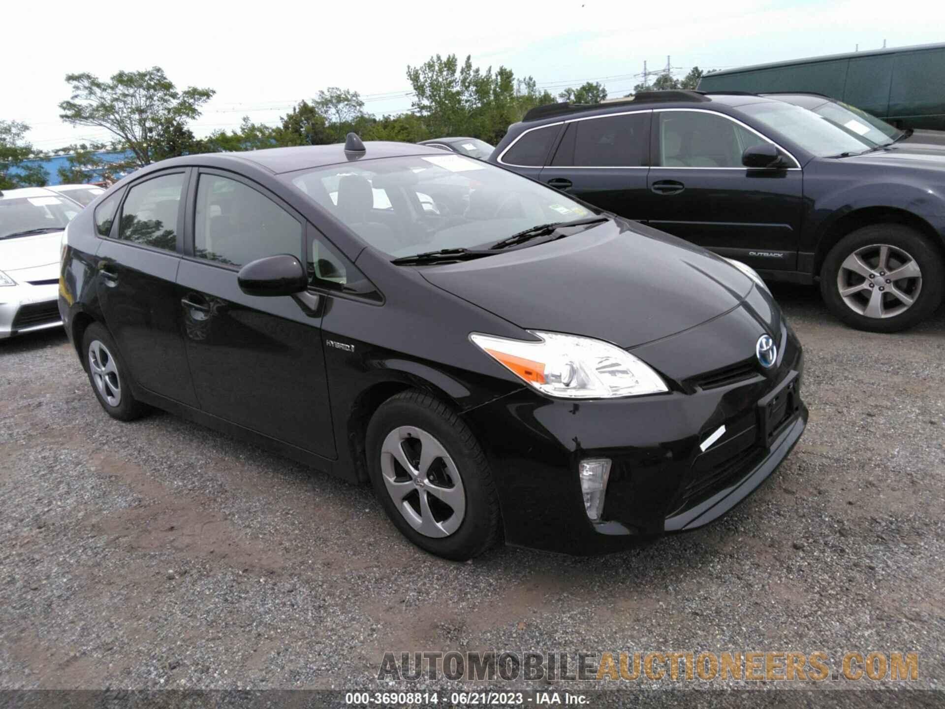 JTDKN3DU8F0449380 TOYOTA PRIUS 2015