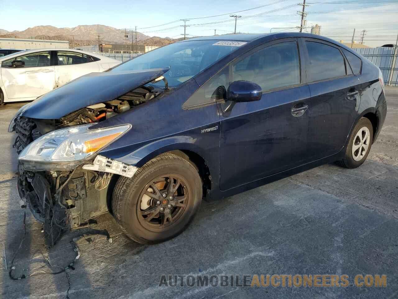 JTDKN3DU8F0451789 TOYOTA PRIUS 2015