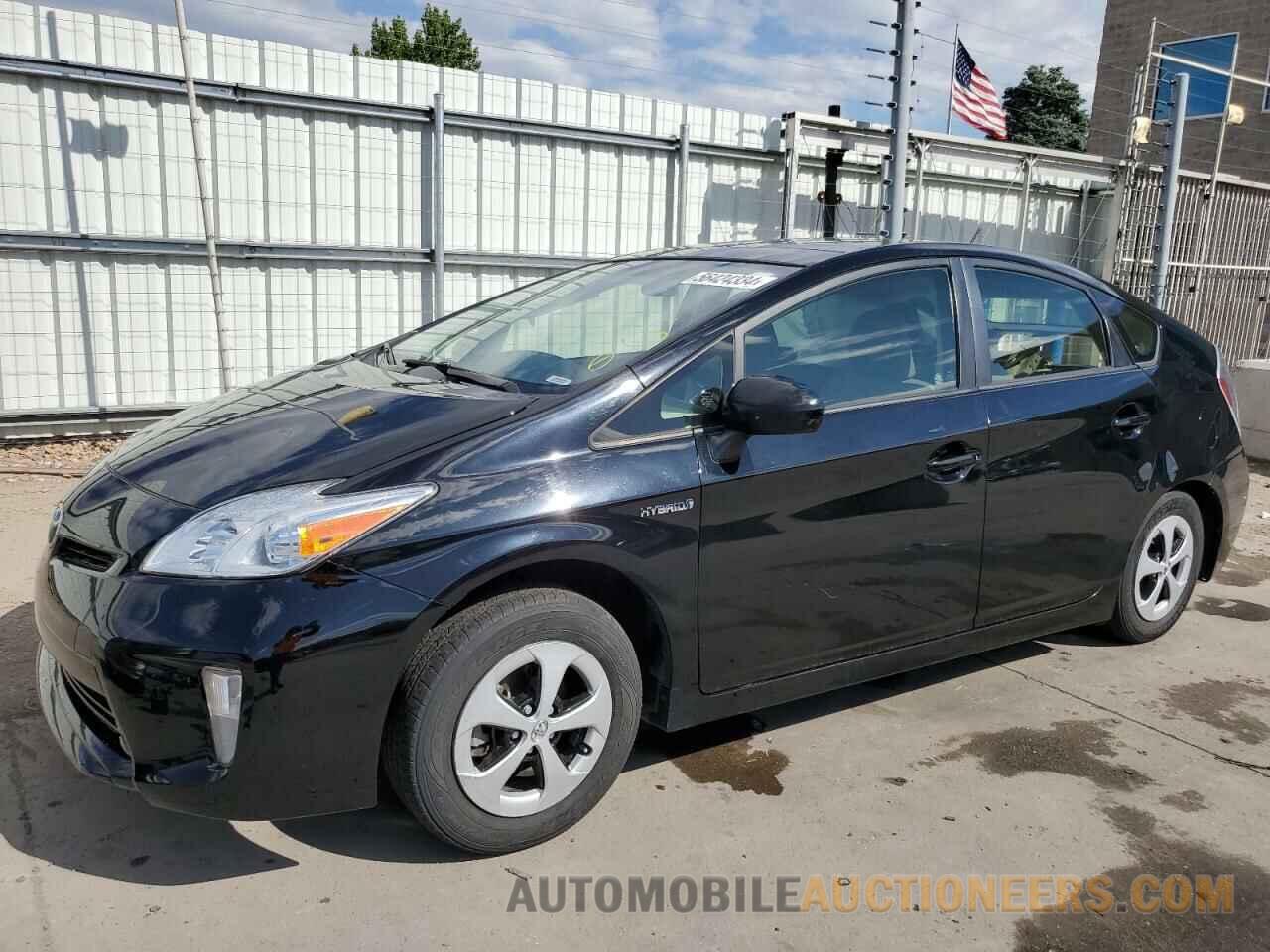 JTDKN3DU8F0458192 TOYOTA PRIUS 2015