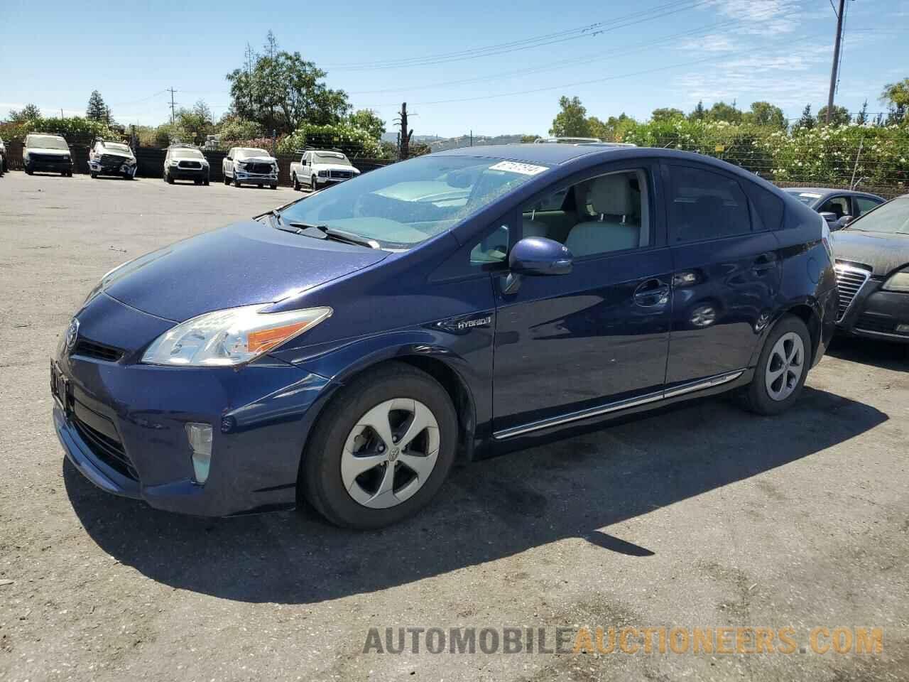 JTDKN3DU8F0460721 TOYOTA PRIUS 2015