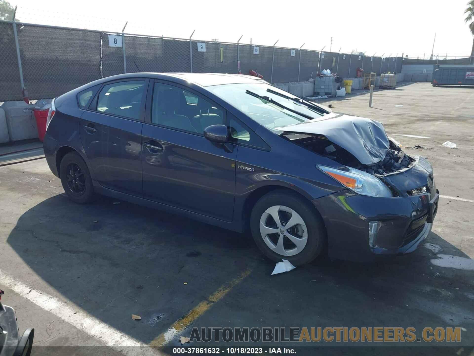 JTDKN3DU8F0461528 TOYOTA PRIUS 2015