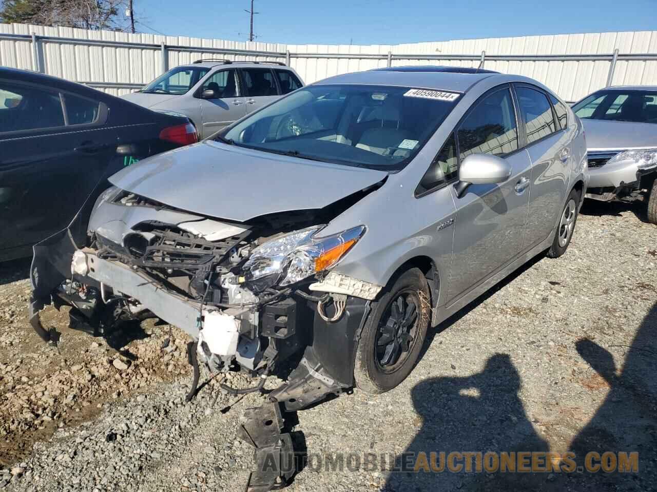 JTDKN3DU8F0463392 TOYOTA PRIUS 2015