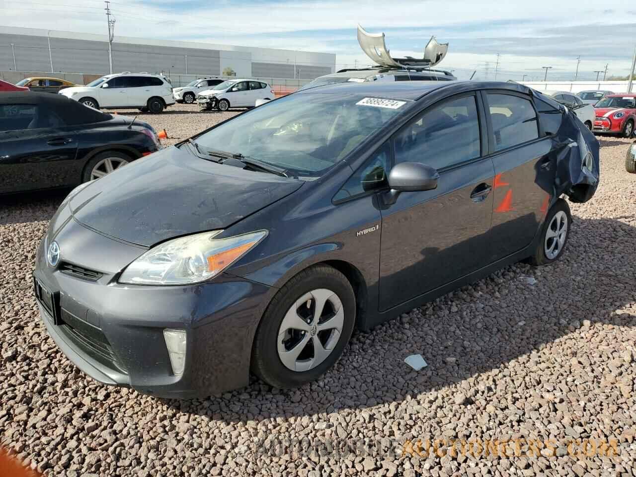 JTDKN3DU8F0469340 TOYOTA PRIUS 2015