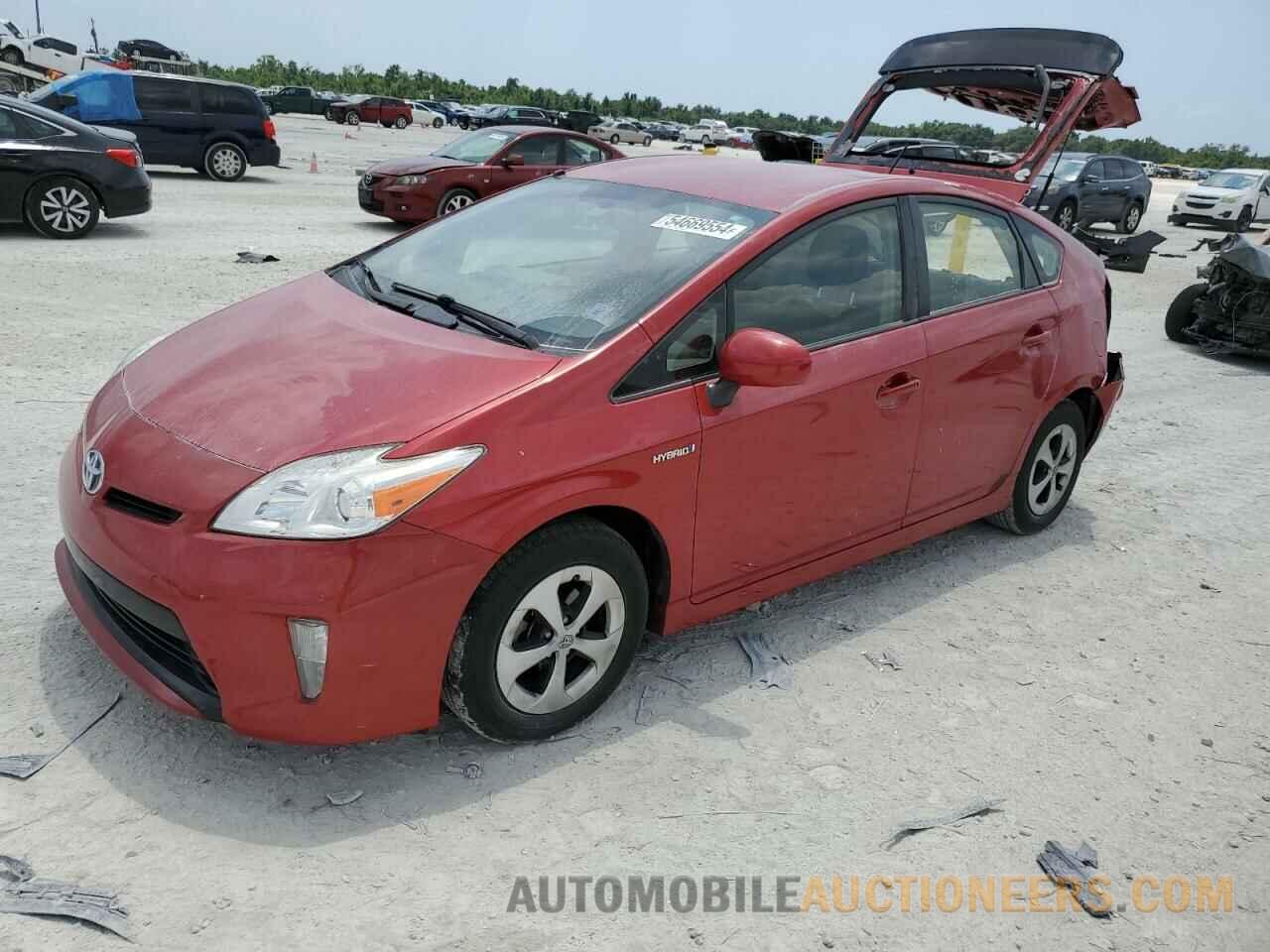 JTDKN3DU8F0474666 TOYOTA PRIUS 2015