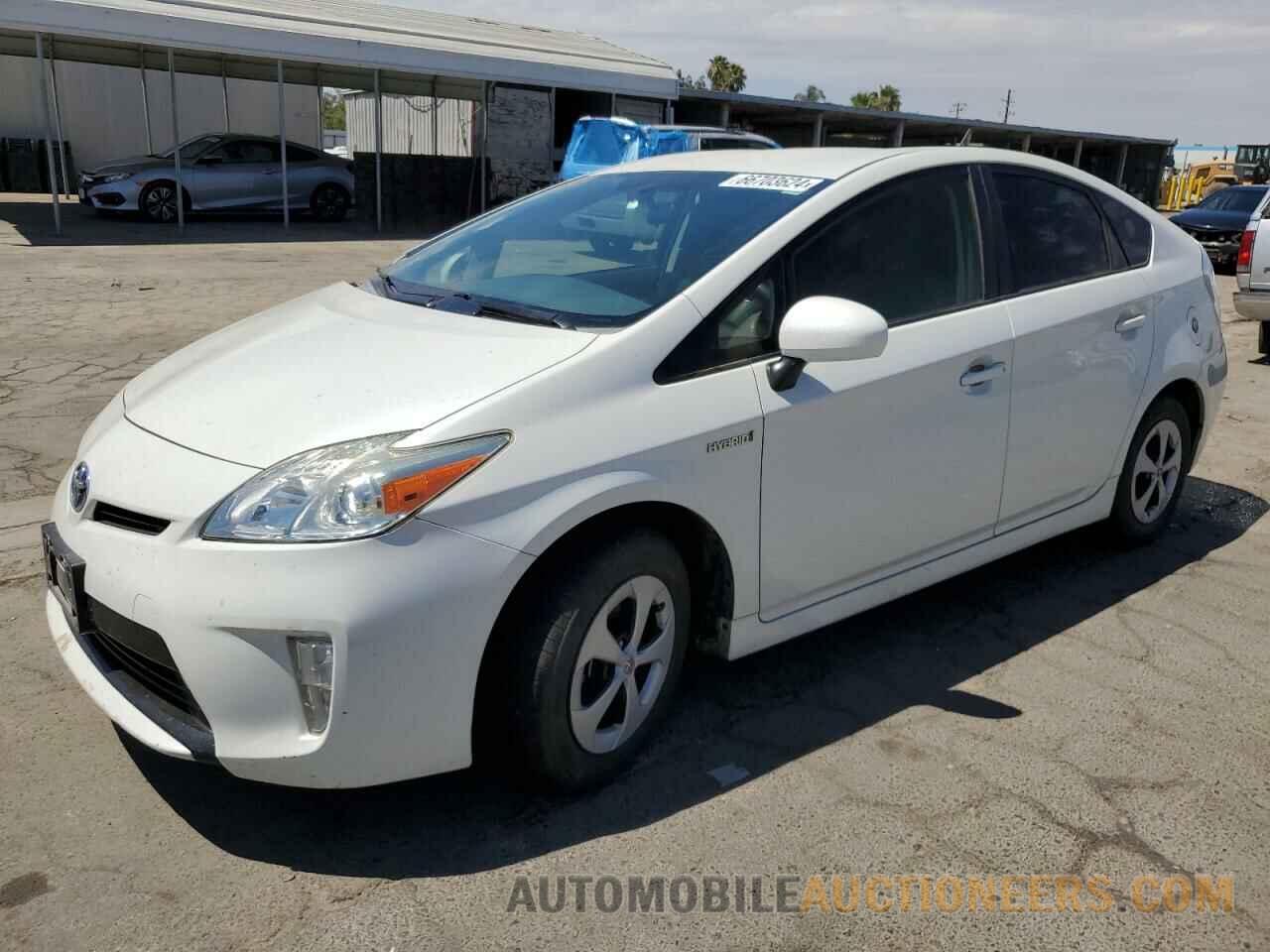 JTDKN3DU8F0475042 TOYOTA PRIUS 2015