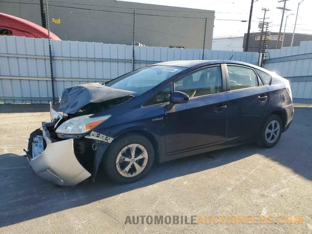 JTDKN3DU8F0477566 TOYOTA PRIUS 2015