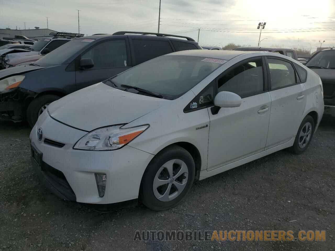 JTDKN3DU8F0483707 TOYOTA PRIUS 2015