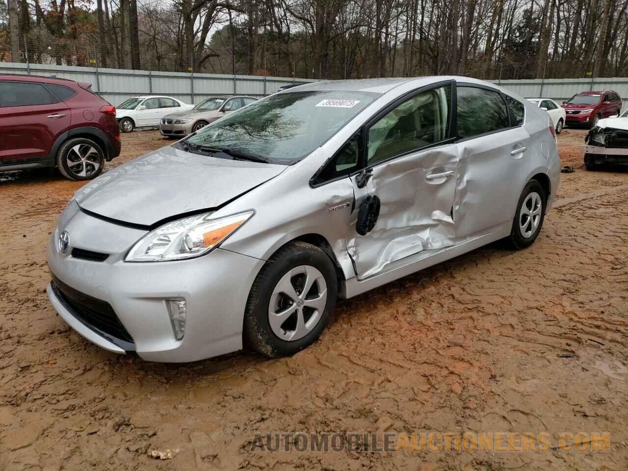 JTDKN3DU8F1862684 TOYOTA PRIUS 2015