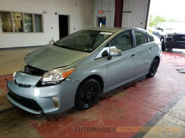 JTDKN3DU8F1875712 TOYOTA PRIUS 2015