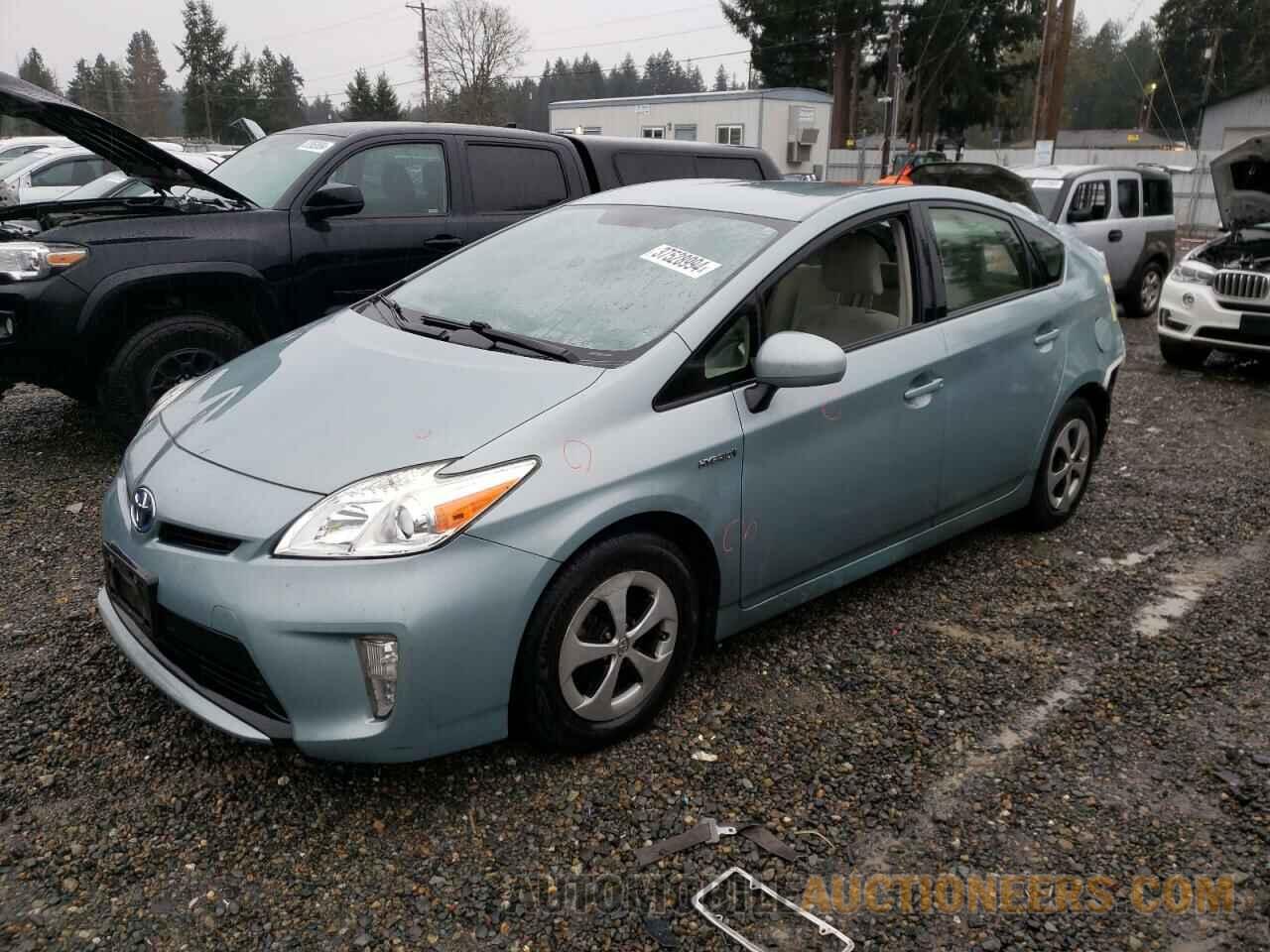 JTDKN3DU8F1900737 TOYOTA PRIUS 2015