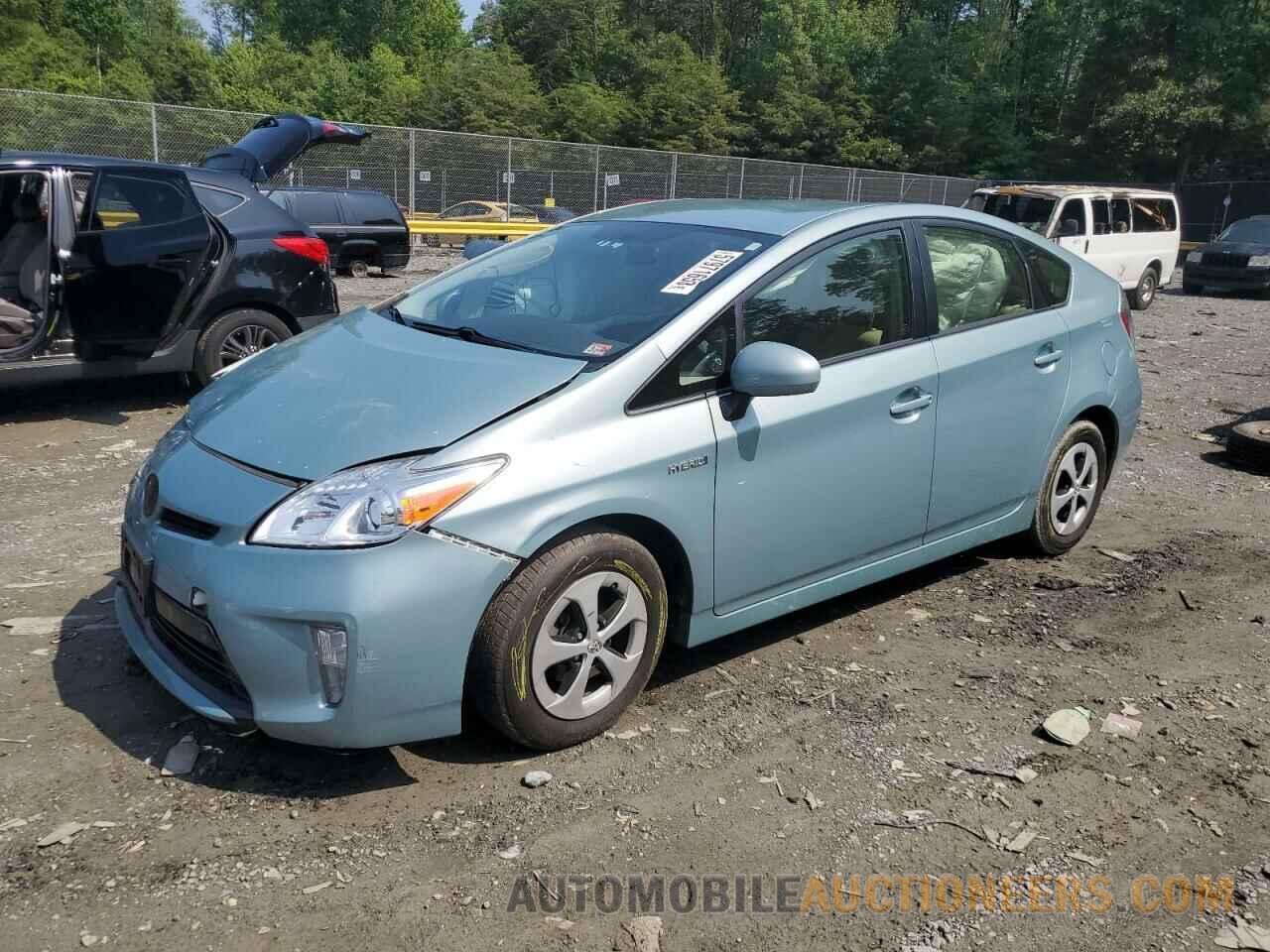 JTDKN3DU8F1904450 TOYOTA PRIUS 2015