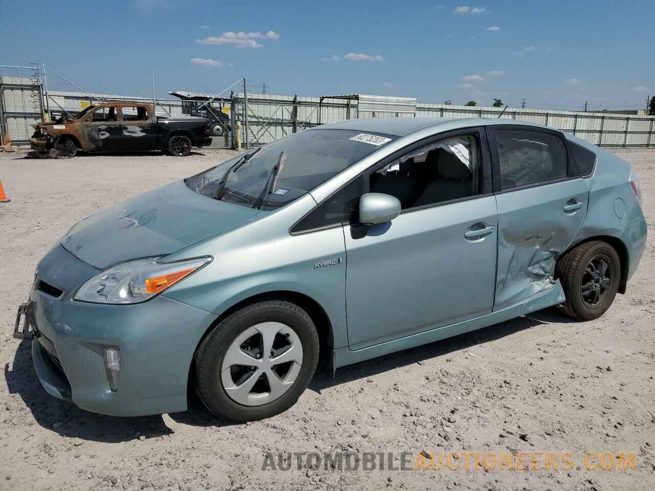 JTDKN3DU8F1906540 TOYOTA PRIUS 2015