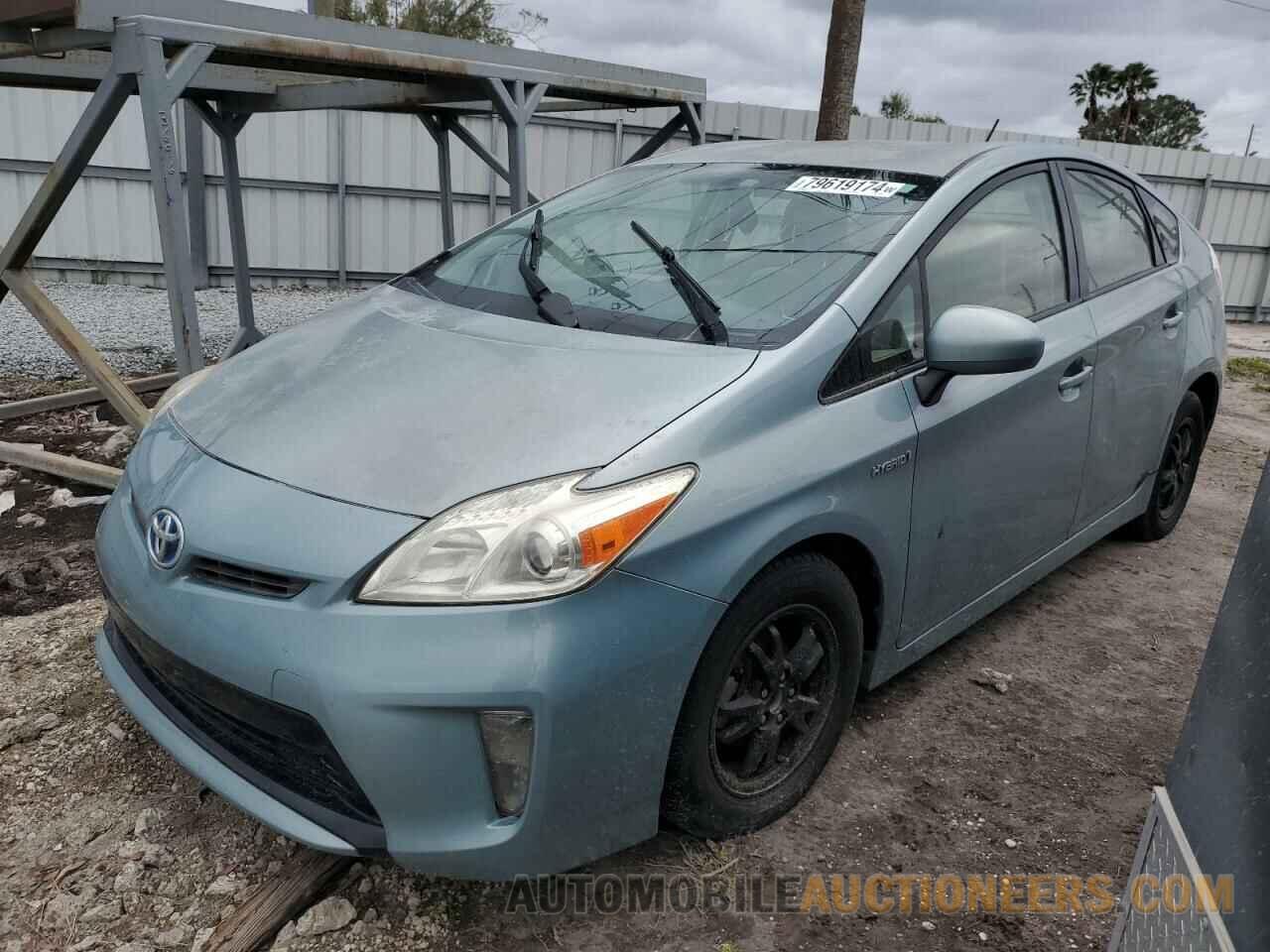 JTDKN3DU8F1908708 TOYOTA PRIUS 2015