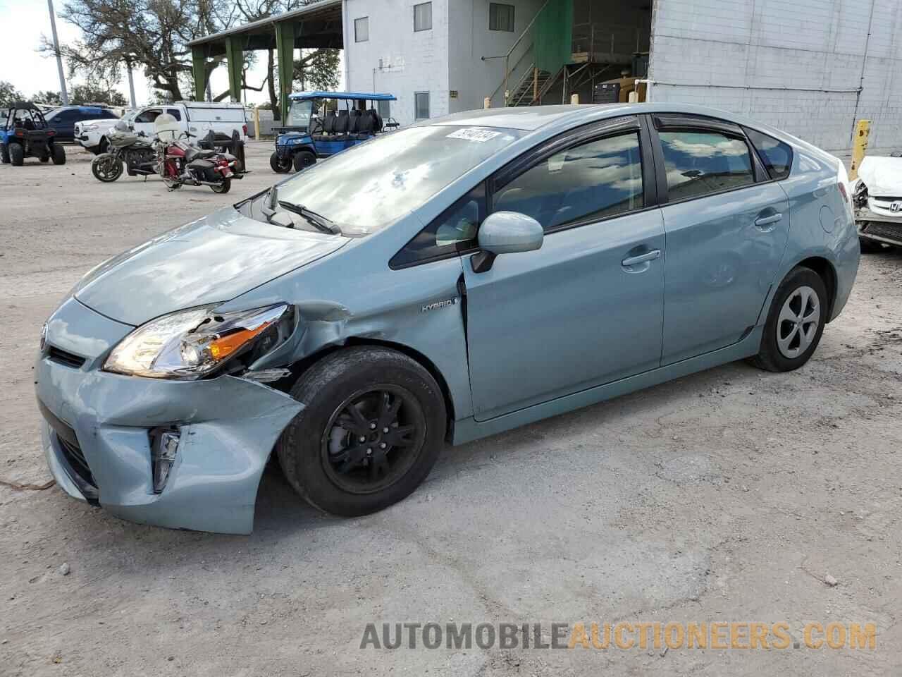 JTDKN3DU8F1909244 TOYOTA PRIUS 2015