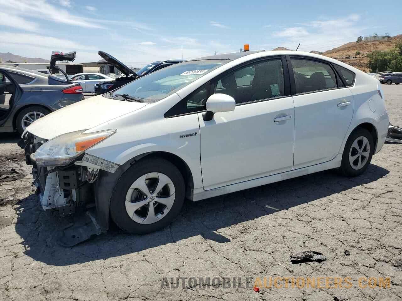 JTDKN3DU8F1913973 TOYOTA PRIUS 2015