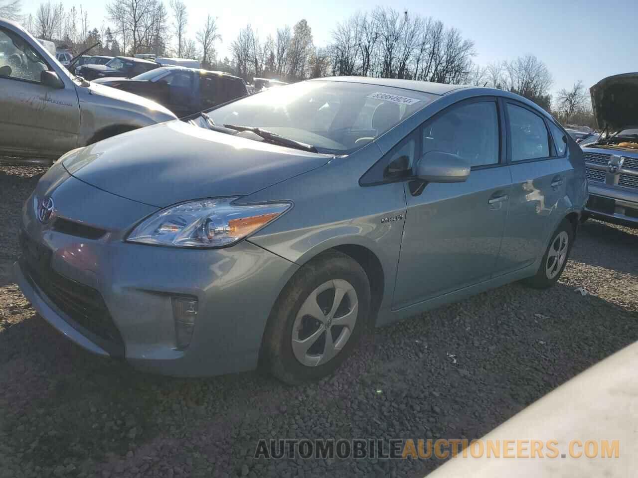 JTDKN3DU8F1915576 TOYOTA PRIUS 2015