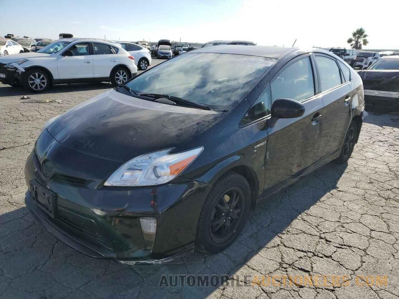 JTDKN3DU8F1920325 TOYOTA PRIUS 2015