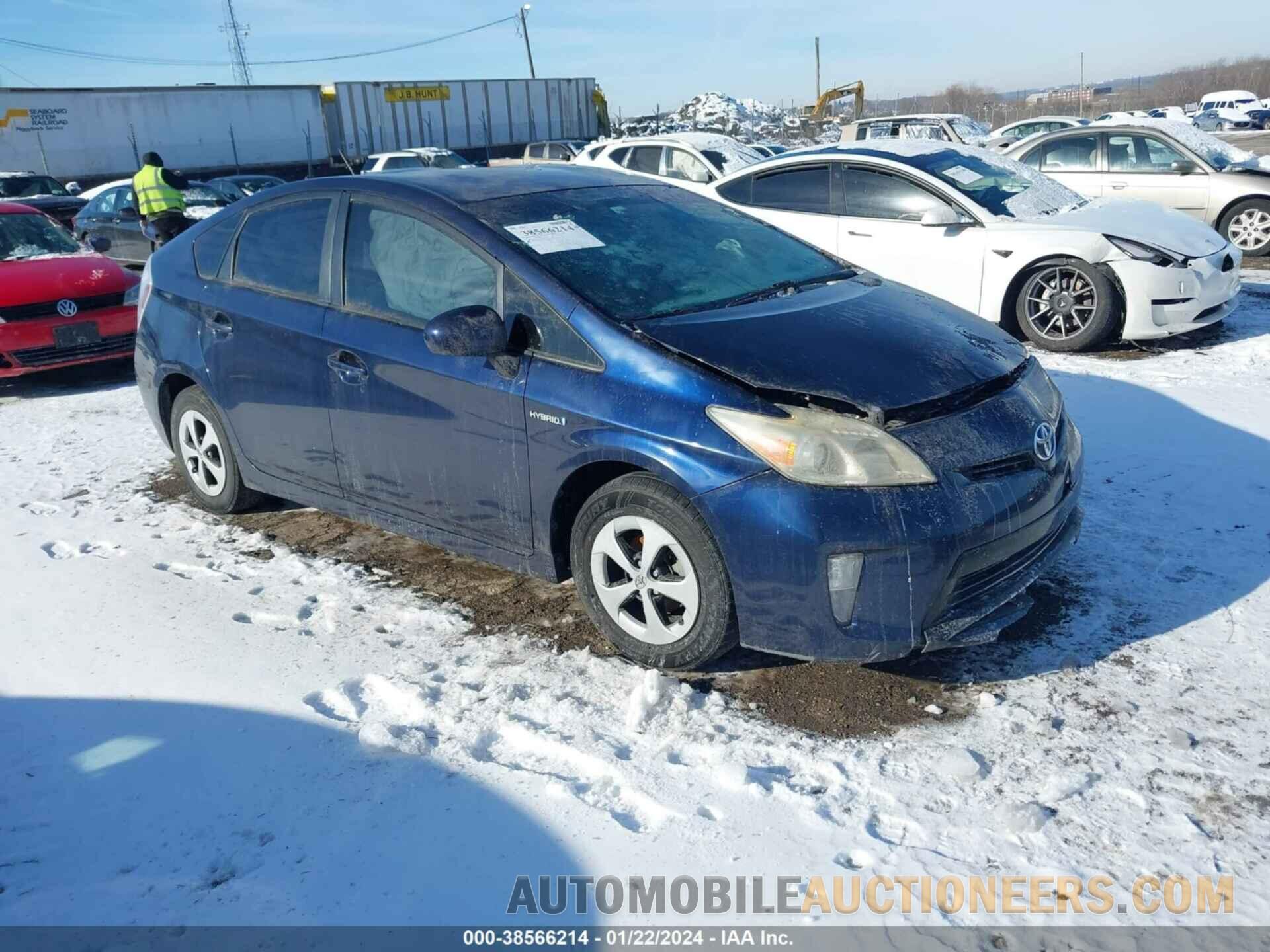 JTDKN3DU8F1920910 TOYOTA PRIUS 2015