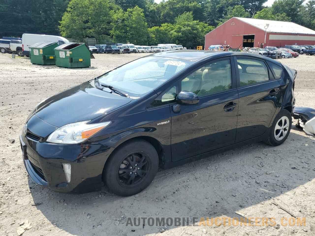 JTDKN3DU8F1933169 TOYOTA PRIUS 2015