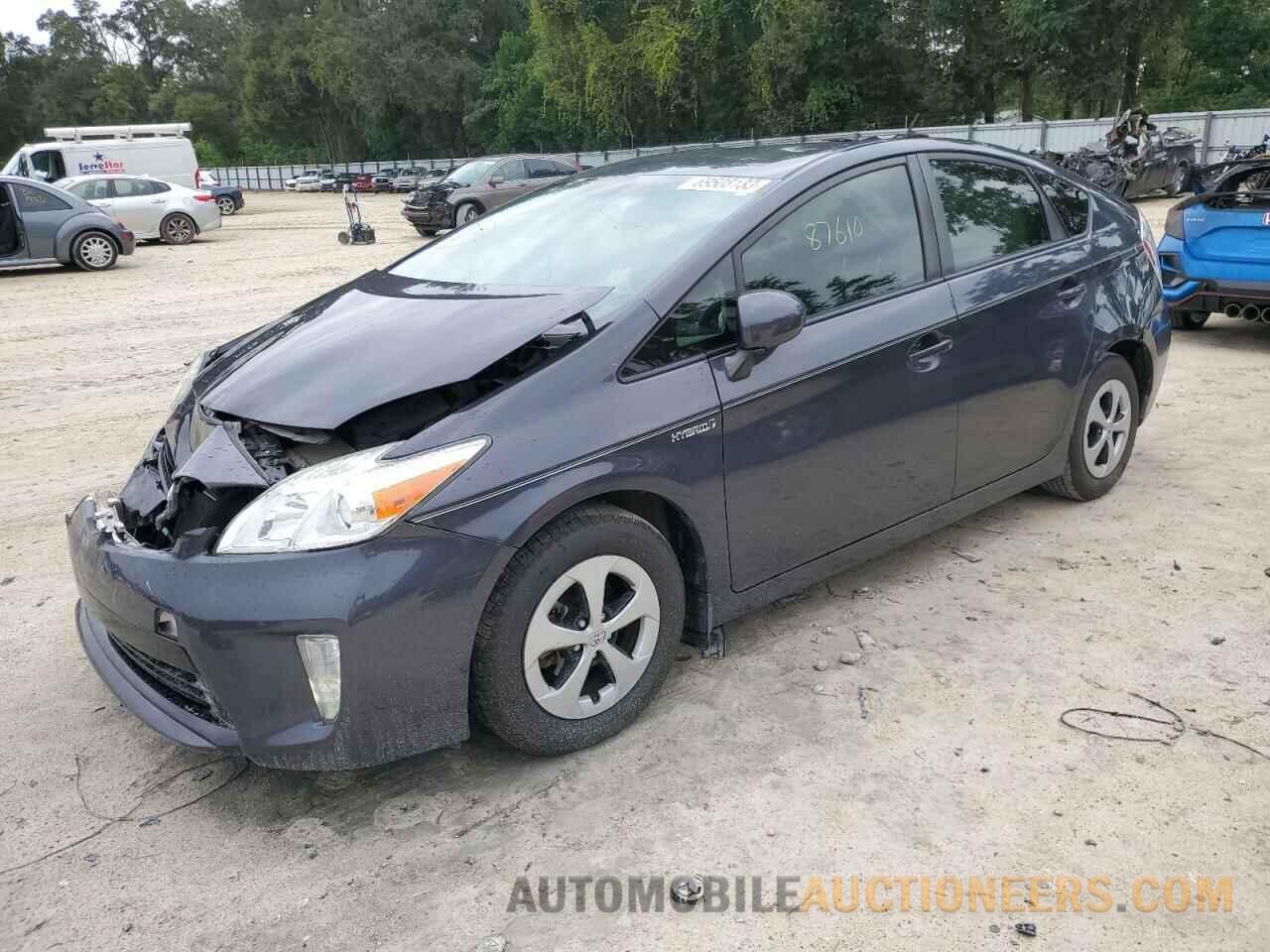 JTDKN3DU8F1941630 TOYOTA PRIUS 2015