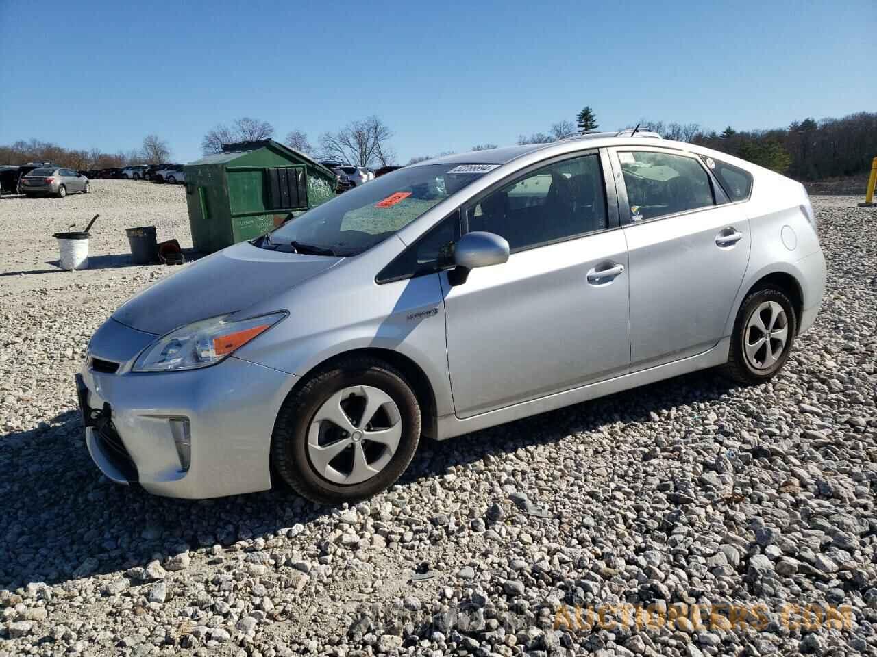 JTDKN3DU8F1950179 TOYOTA PRIUS 2015