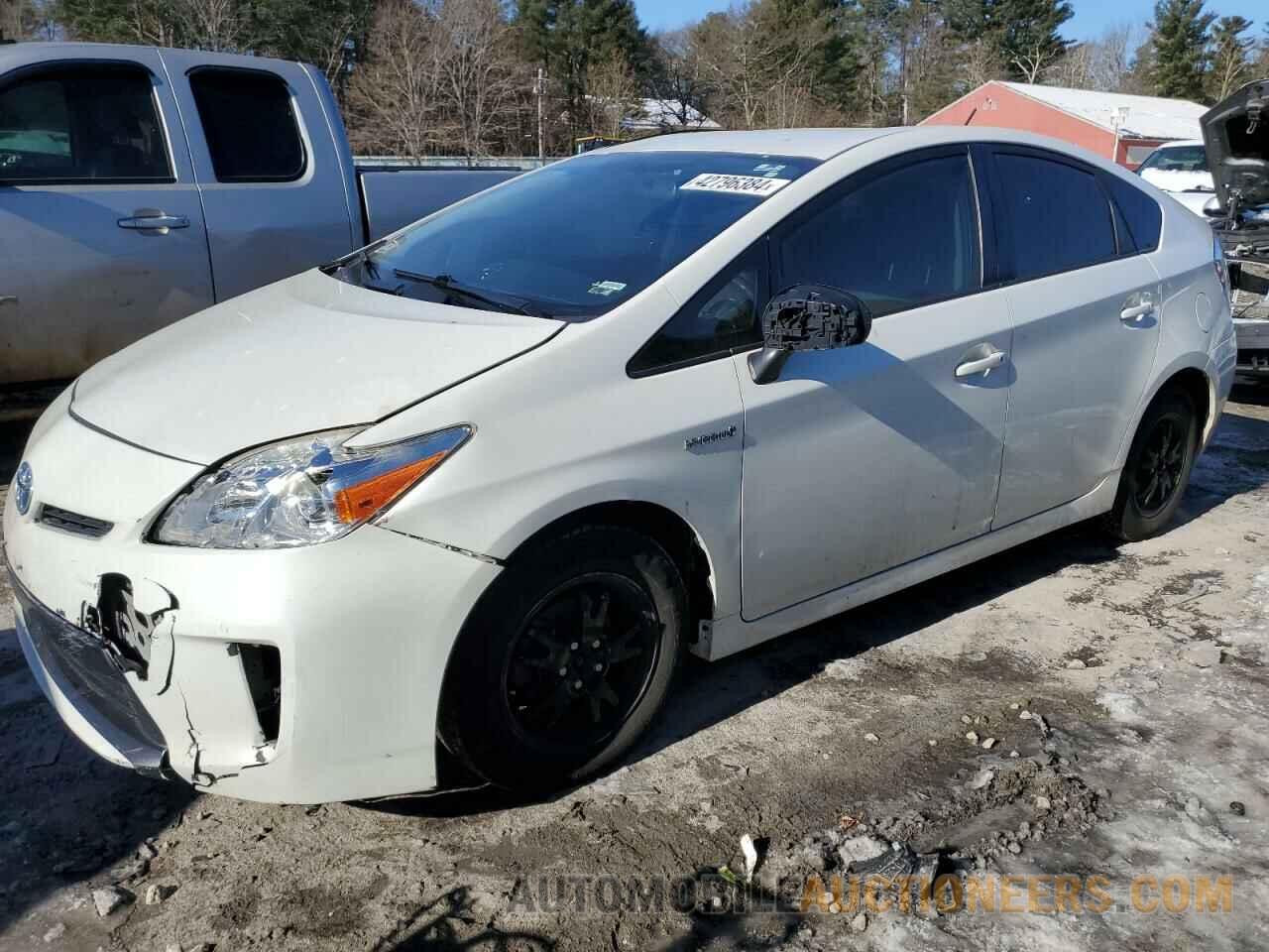 JTDKN3DU8F1984929 TOYOTA PRIUS 2015