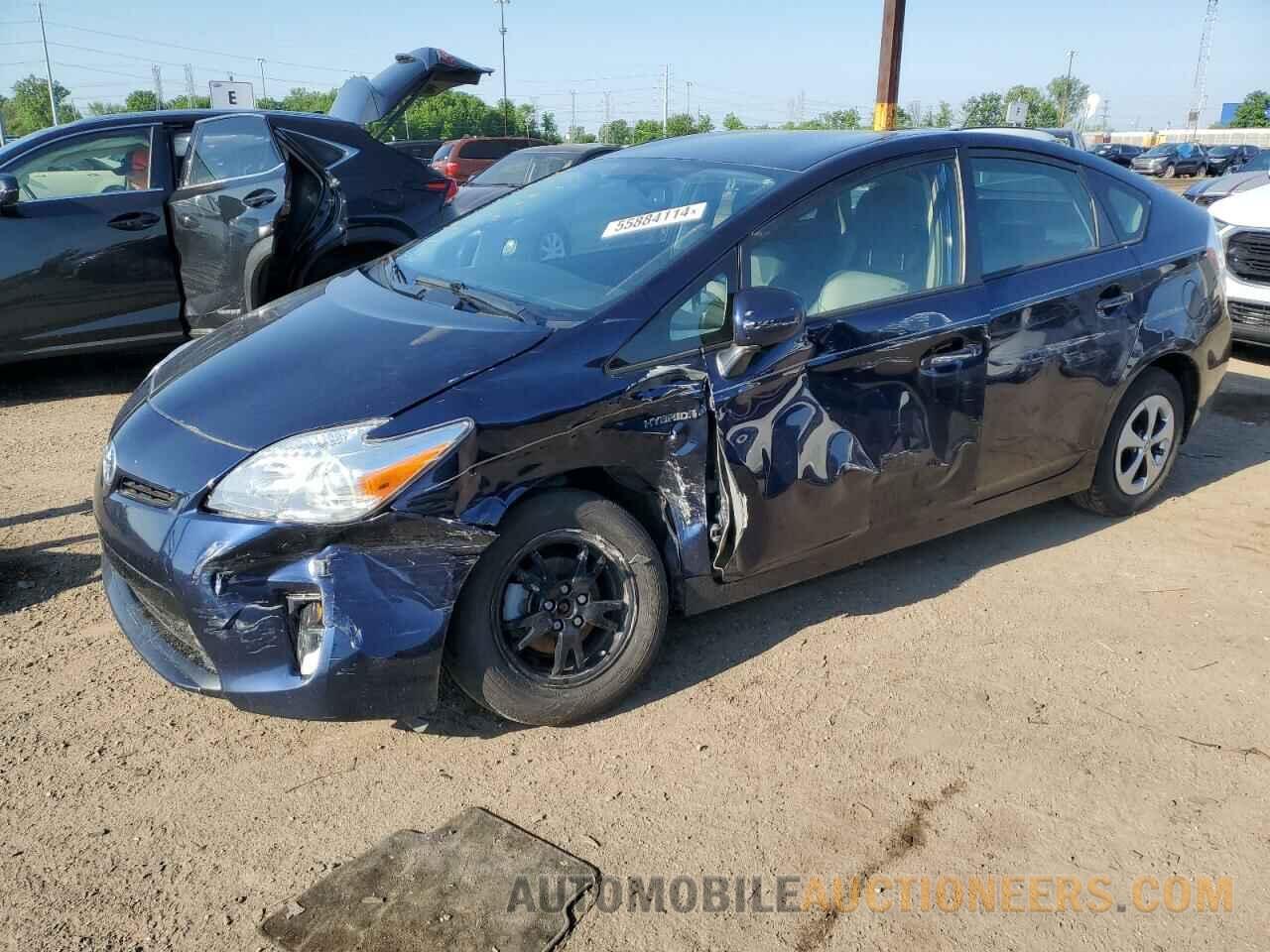 JTDKN3DU8F1991248 TOYOTA PRIUS 2015