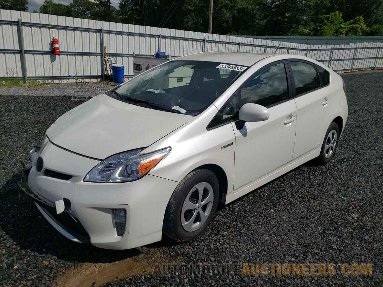 JTDKN3DU8F1997602 TOYOTA PRIUS 2015