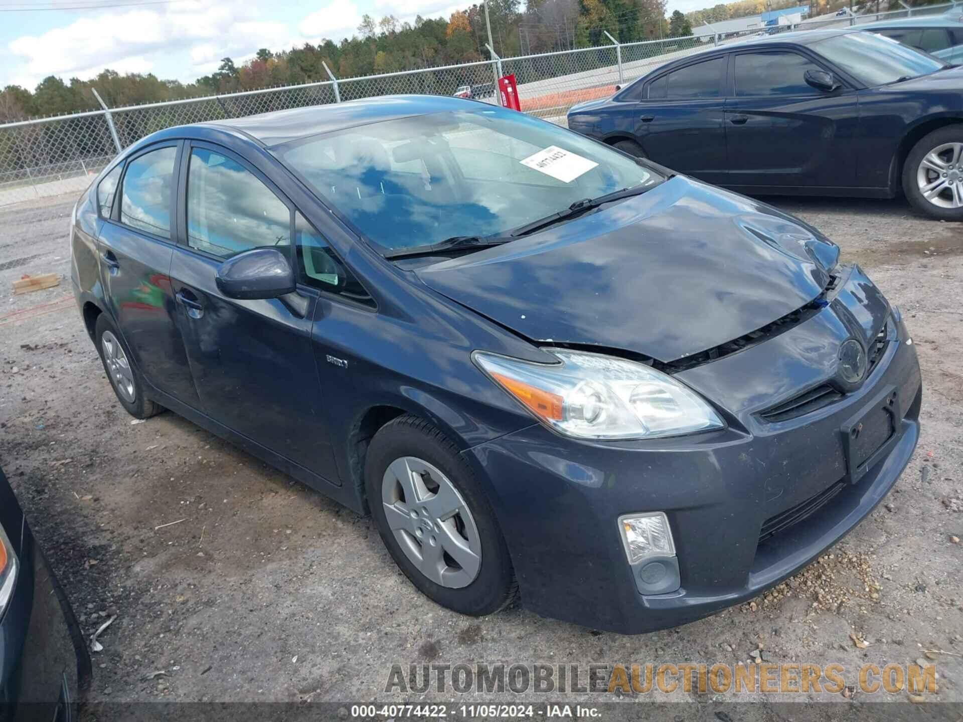 JTDKN3DU9B0260442 TOYOTA PRIUS 2011