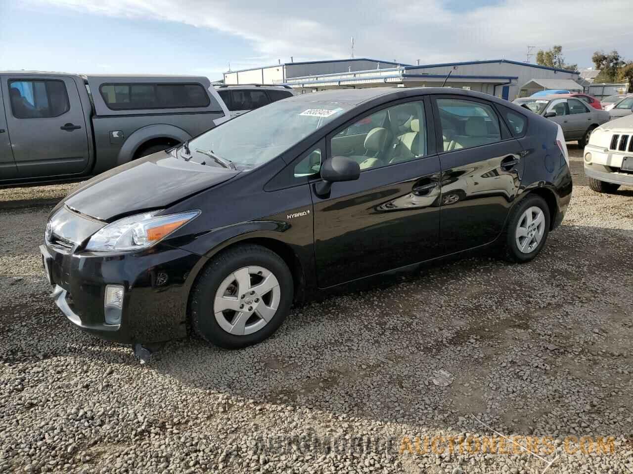 JTDKN3DU9B0262725 TOYOTA PRIUS 2011