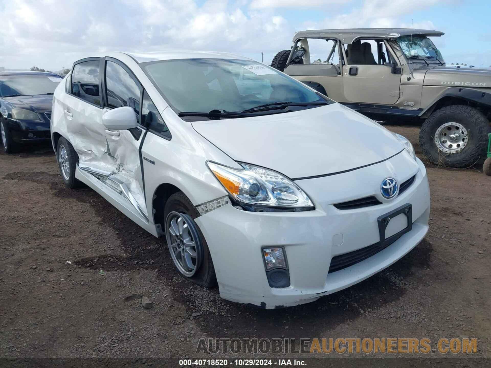 JTDKN3DU9B0310885 TOYOTA PRIUS 2011