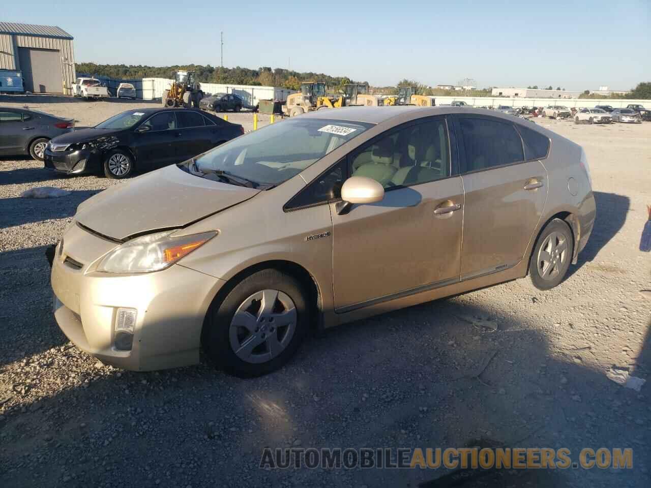 JTDKN3DU9B1394216 TOYOTA PRIUS 2011