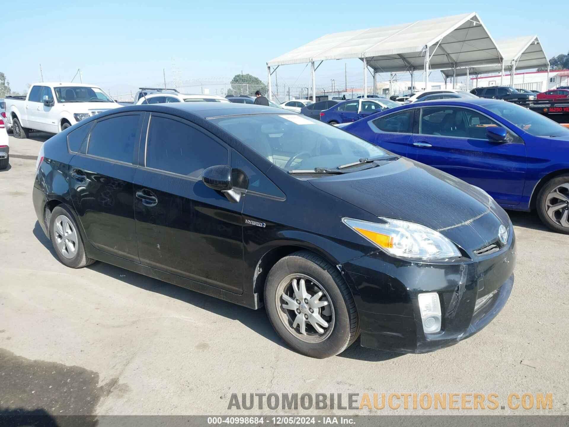 JTDKN3DU9B5316799 TOYOTA PRIUS 2011